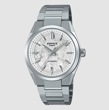 CASIO EDIFICE AUTOMATIC - EFK-100D-7A - WHITE / SILVER DIAL - ED672