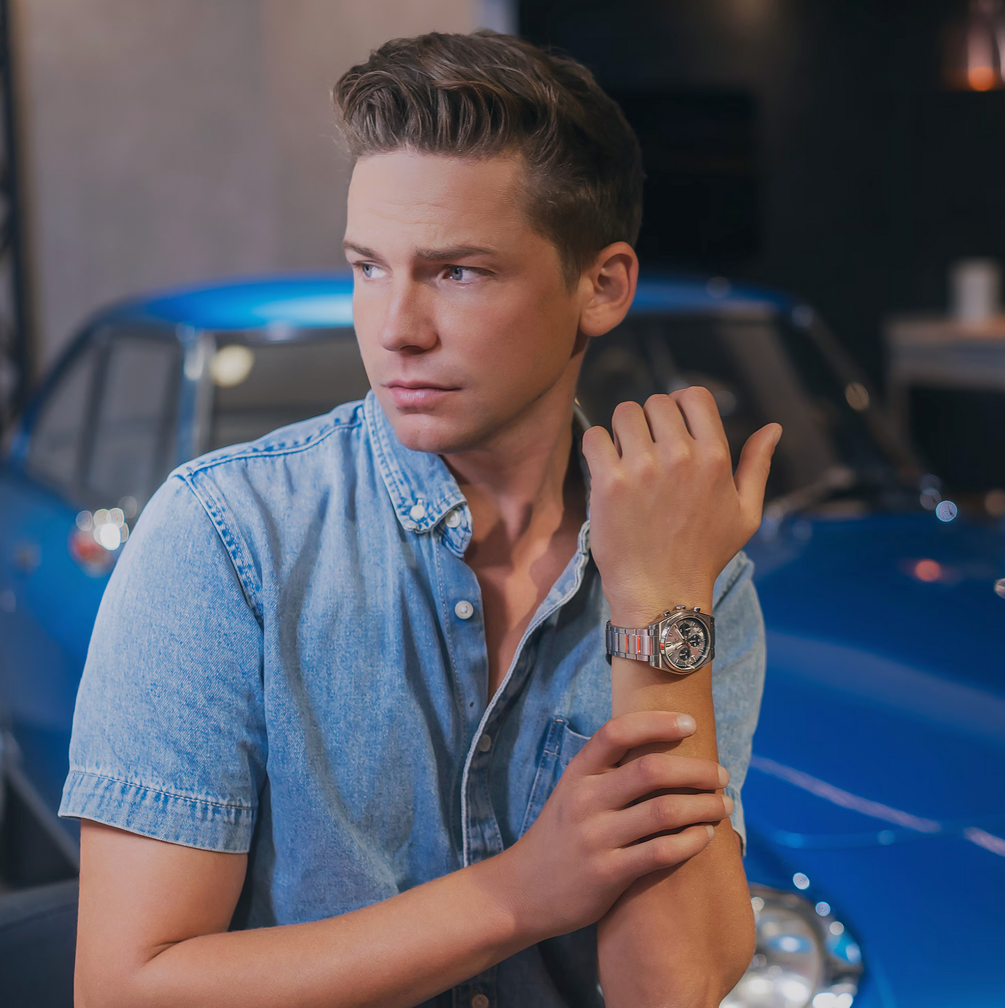 Casio Edifice EFB-730D-7AV - Men's Chronograph | Sapphire Crystal | 100M Water Resistant - ED635