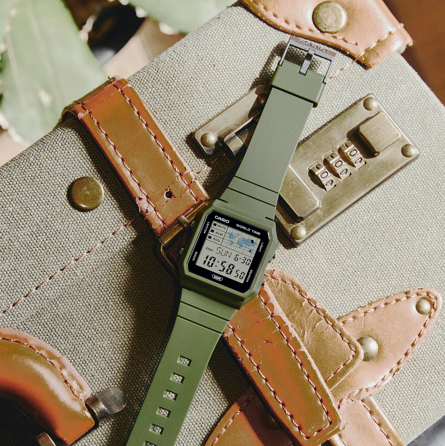 Casio LF-30W-3A Green - D398