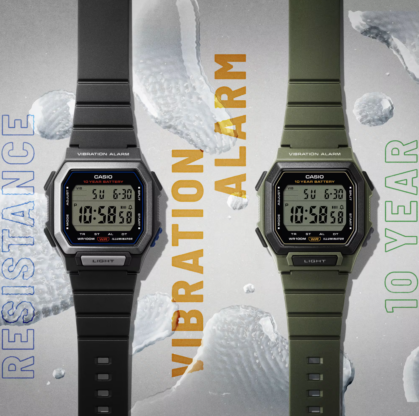 Casio W-738H-1BV D442