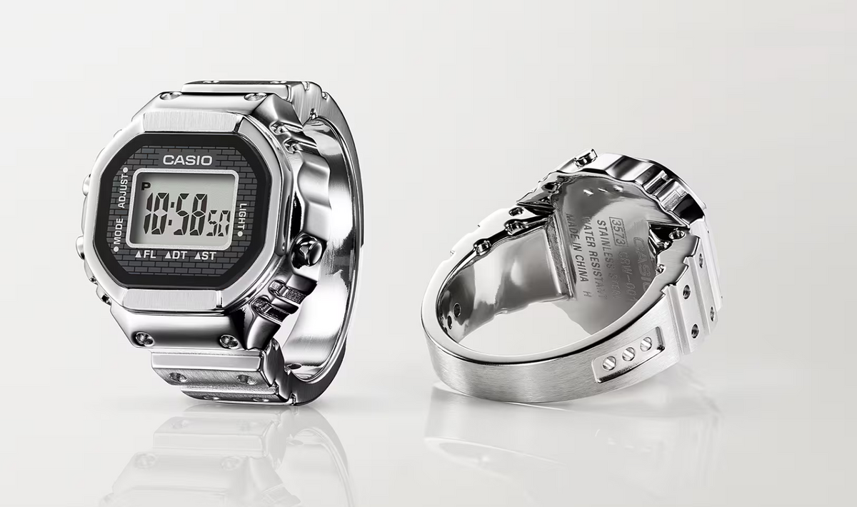 Casio CRW-001-1DR Ring Watch - D385