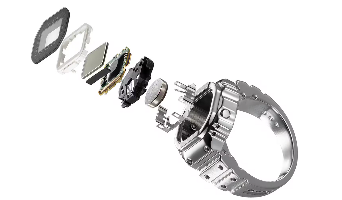 Casio CRW-001-1DR Ring Watch - D385