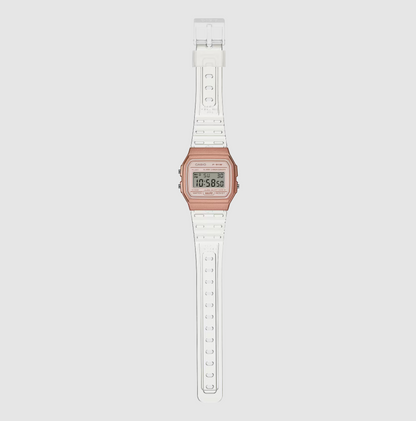 Casio Rose Gold Digital Resin Watch - D428