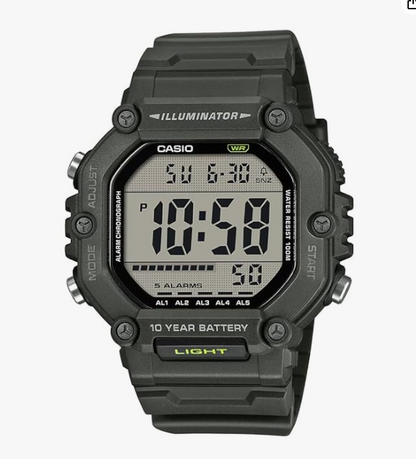 Casio AE-1600HX-3AVDF Digital Watch - D438
