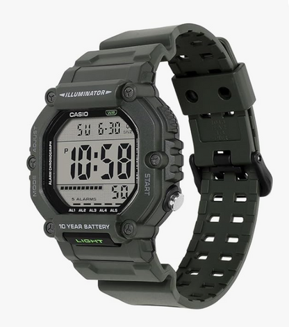 Casio AE-1600HX-3AVDF Digital Watch - D438