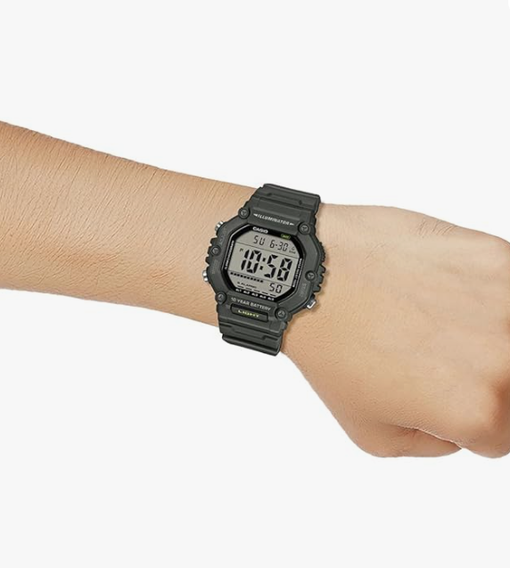 Casio AE-1600HX-3AVDF Digital Watch - D438