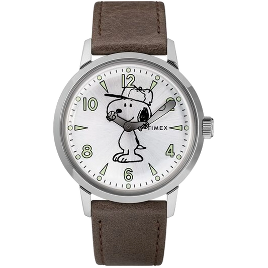 LIMITED EDITION TIMEX Welton Time X Peanuts 40mm Snoopy TW2R94900 (Imported)