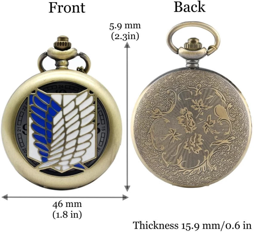 Attack on Titan - Anime Pocket Watch