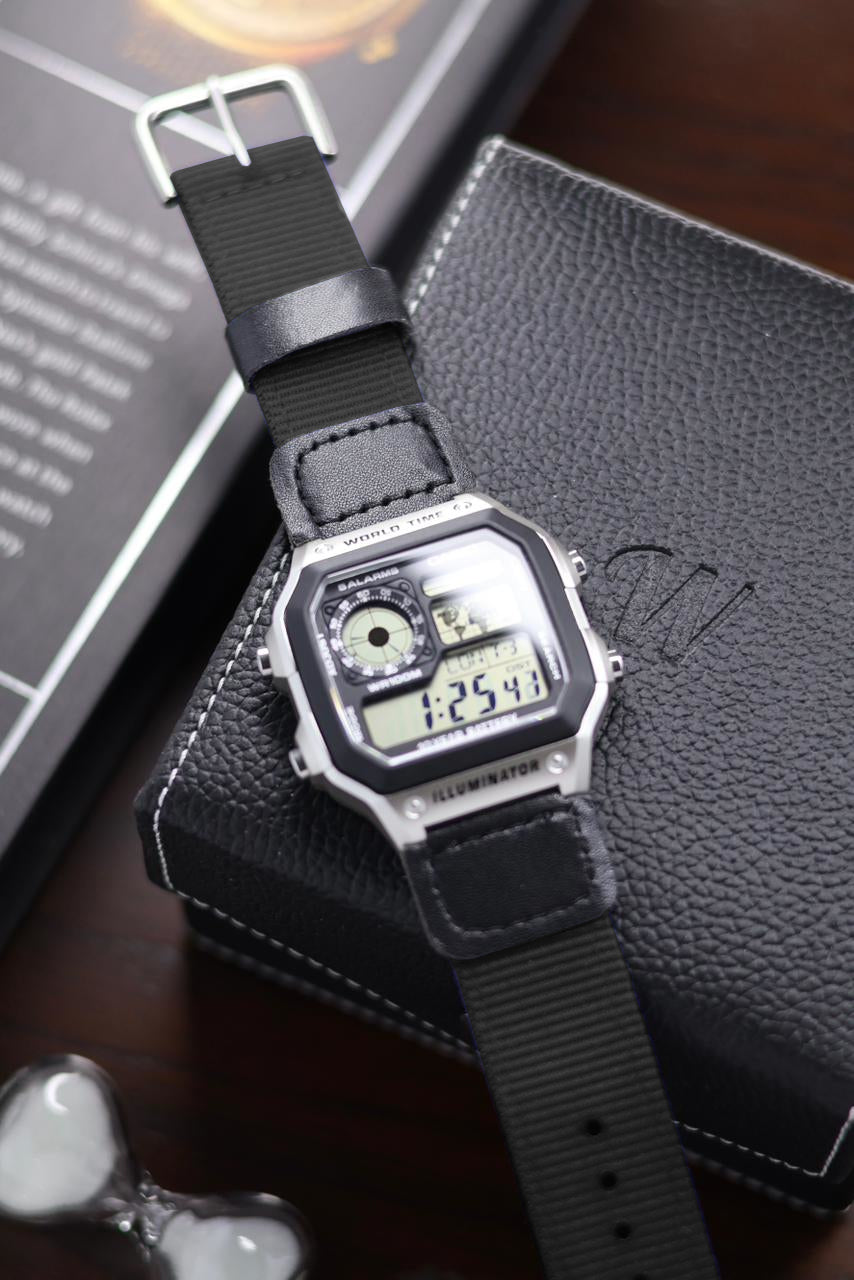 Nylon Strap for CASIO AE1200 Series - with FREE Strap Tool!