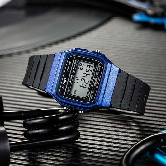 CASIO F-91WM-2ADF - D247 - Blue