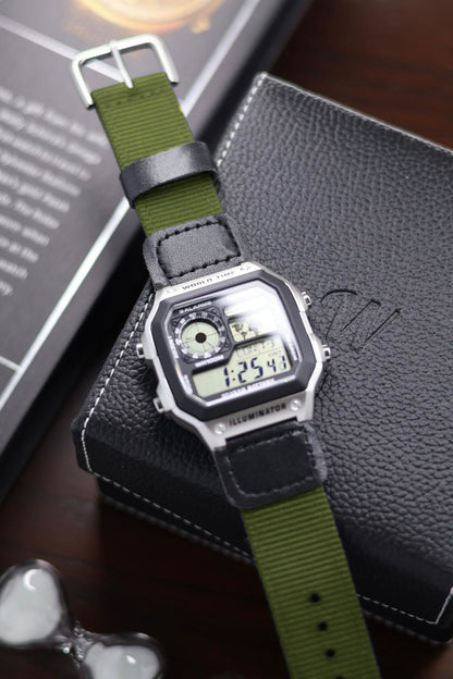 Nylon Strap for CASIO AE1200 Series - with FREE Strap Tool!