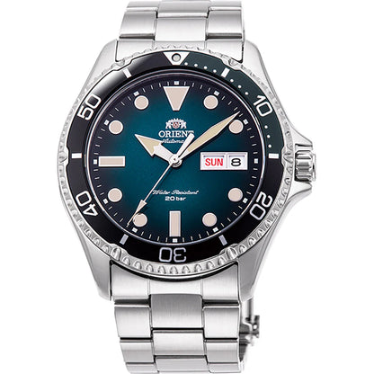 ORIENT Kamasu Mako III RA-AA0811E Automatic Diver Watch (Imported) - Cyan