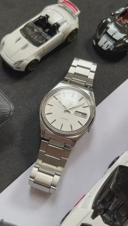 Seiko 5 White Dial (Pre Owned)