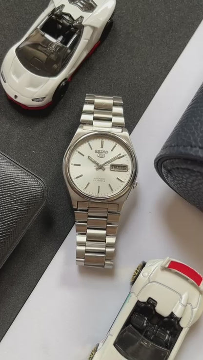 Seiko 5 White Dial (Pre Owned)