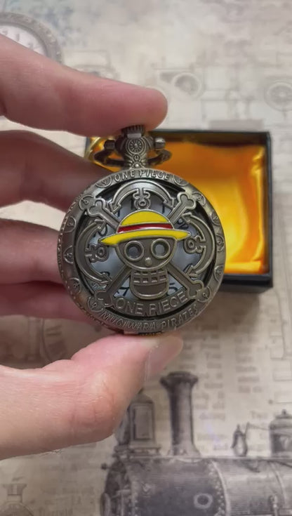 Luffy - One Piece Anime Pocket Watch