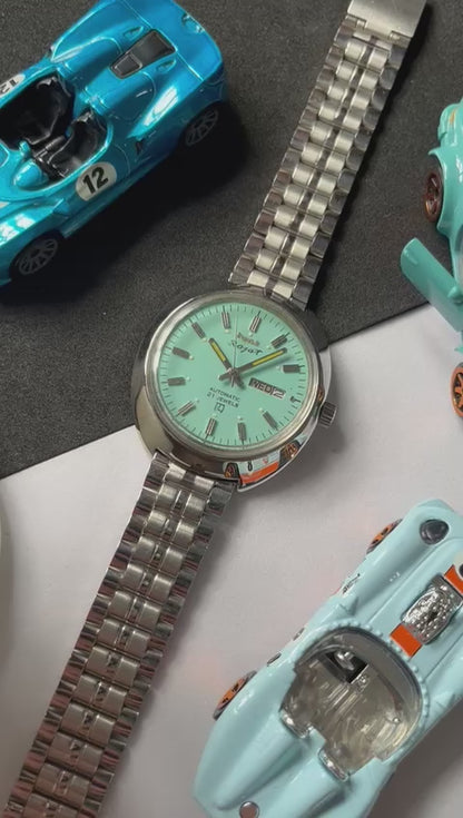 HMT Rajat Automatic - Tiffany Blue (Pre Owned)