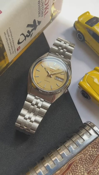 Seiko 5 Yellow Dial (Pre Owned)