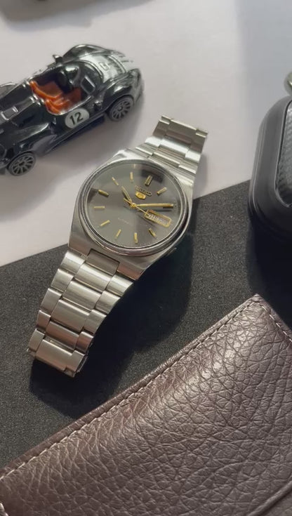 1984 Seiko 5 Black Dial (Pre Owned)