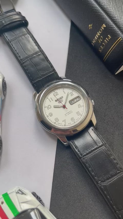 Seiko 5 Field White Dial (Pre Owned)