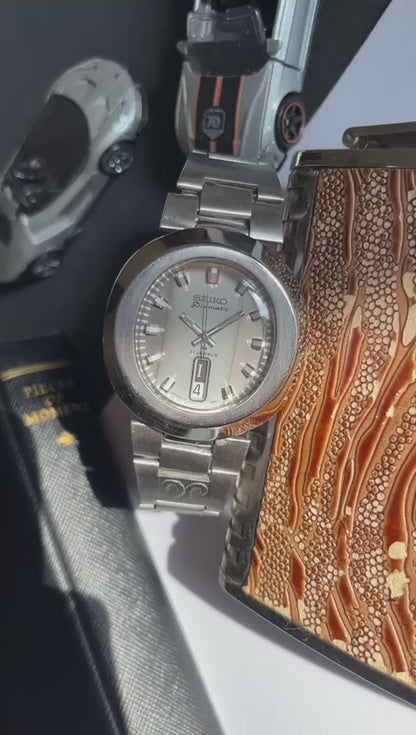 (Super Rare) 1970s Seiko Diamatic Grey Dial (Pre Owned)