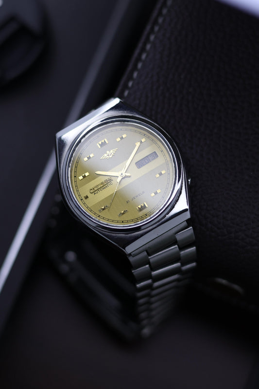 Citizen Eagle 7 Gold Motif Dial - Automatic Vintage Watch (Pre Owned) - A60