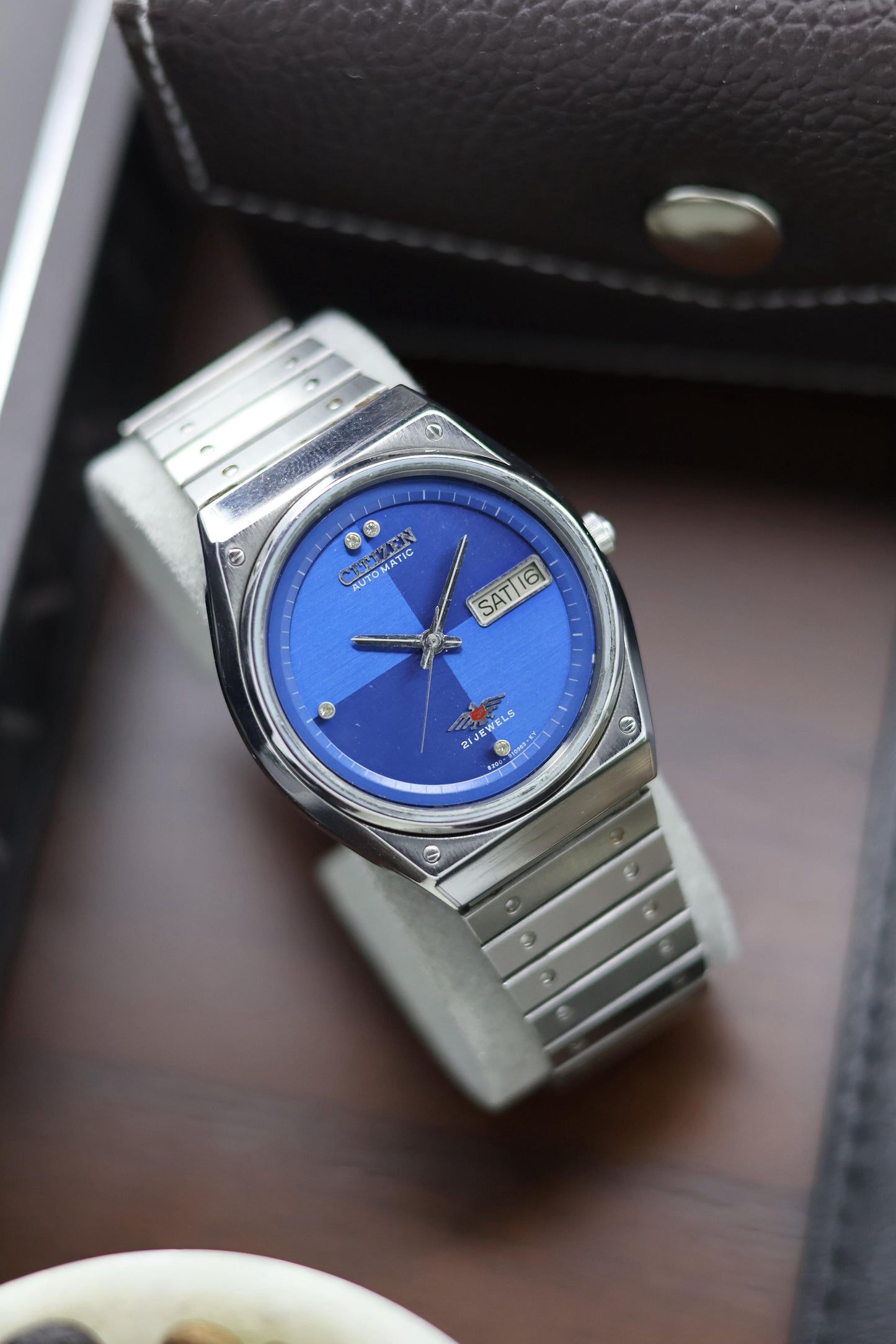 Citizen Eagle 7 Blue Dial - Automatic Vintage Watch (Pre Owned) - A65
