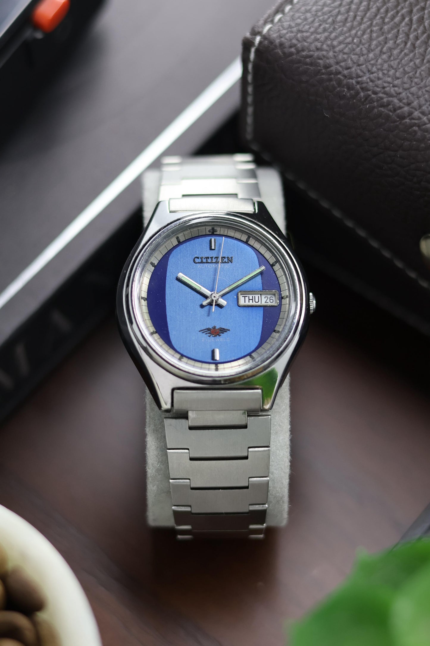 Citizen Eagle 7 Blue Dial - Automatic Vintage Watch (Pre Owned) - A51