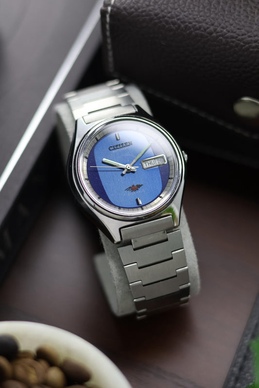 Citizen Eagle 7 Blue Dial - Automatic Vintage Watch (Pre Owned) - A51