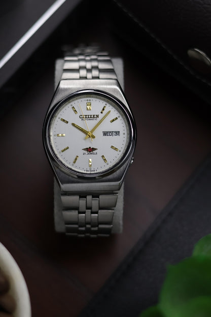 Citizen Eagle 7 White Dial - Automatic Vintage Watch (Pre Owned) - A201