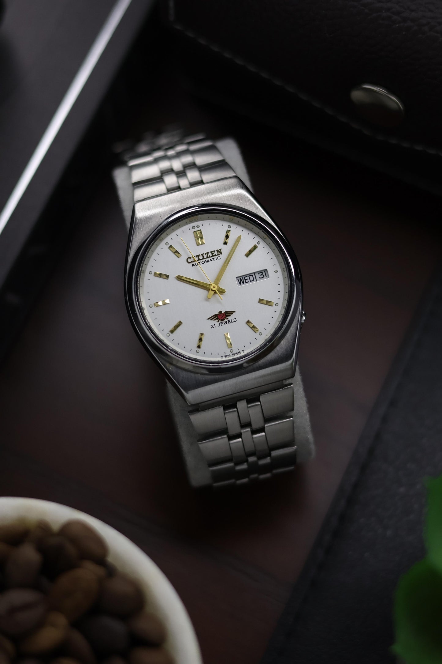 Citizen Eagle 7 White Dial - Automatic Vintage Watch (Pre Owned) - A201