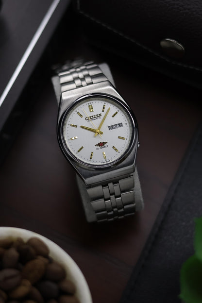 Citizen Eagle 7 White Dial - Automatic Vintage Watch (Pre Owned) - A201