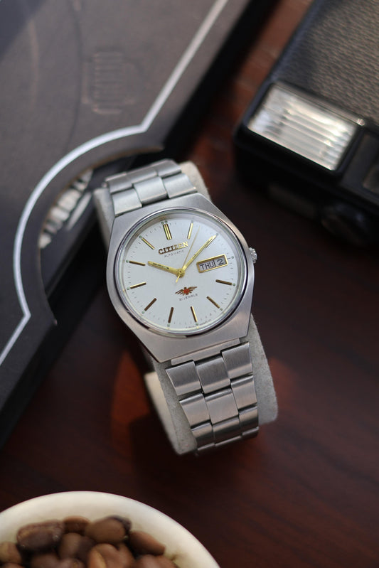 Citizen Eagle 7 White Dial - Automatic Vintage Watch (Pre Owned) - A161