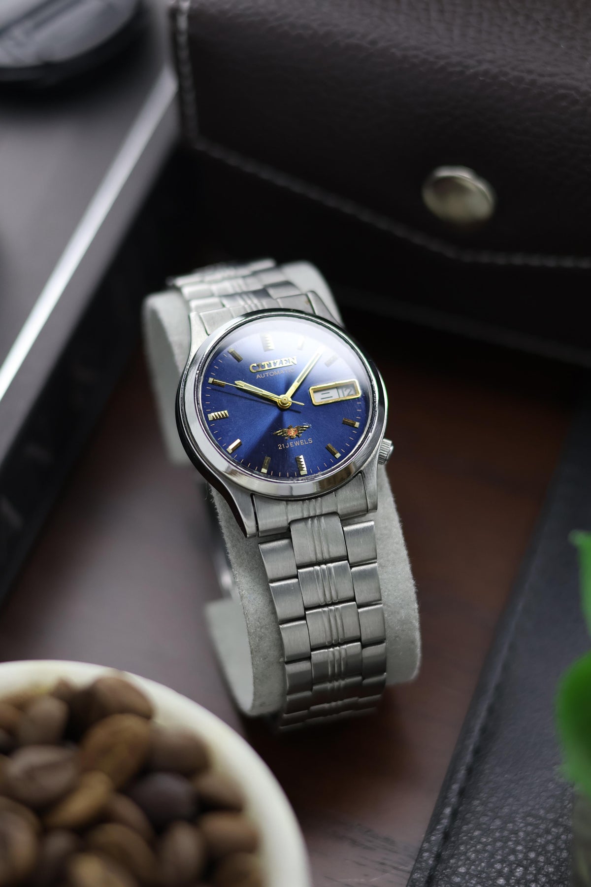 Citizen Eagle 7 Blue Dial - Automatic Vintage Watch (Pre Owned) - A152