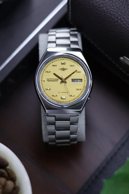 Citizen Eagle 7 Gold Motif Dial - Automatic Vintage Watch (Pre Owned) - A60
