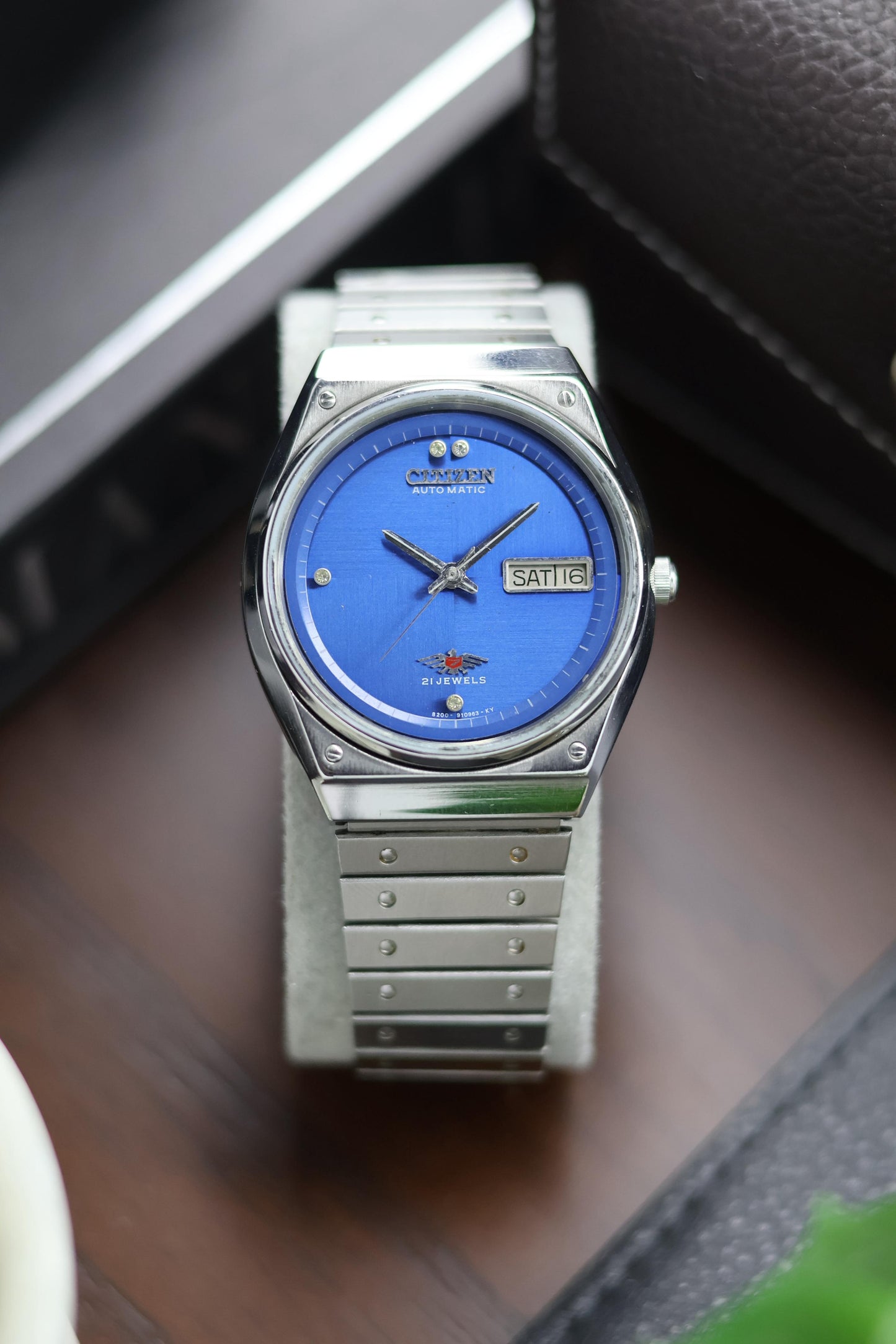 Citizen Eagle 7 Blue Dial - Automatic Vintage Watch (Pre Owned) - A65
